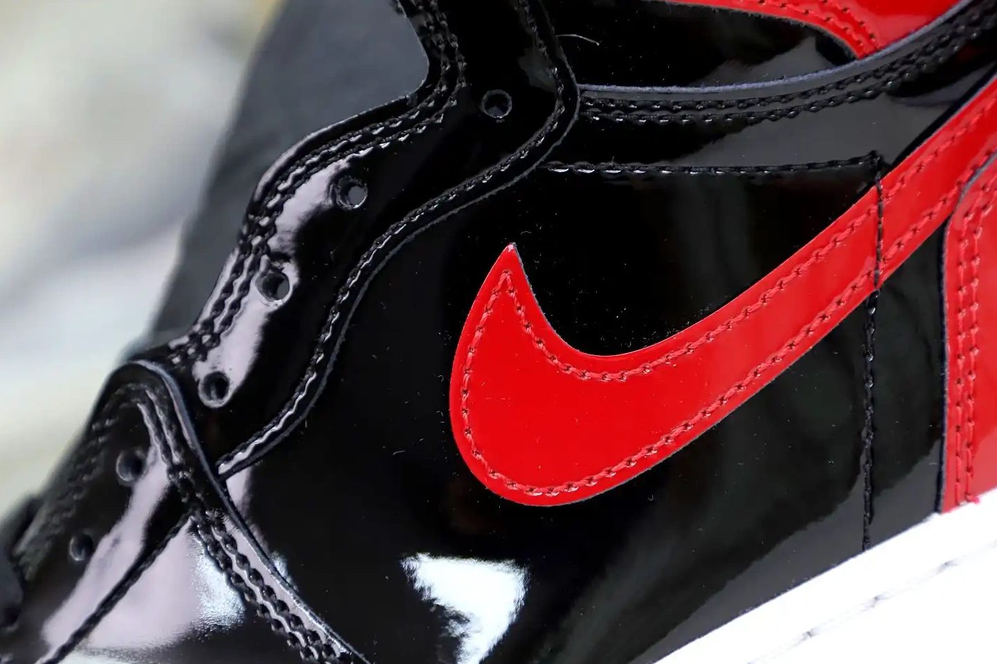 BRED 1 AIR OG PATENT Kimikick HIGH JORDAN 0726